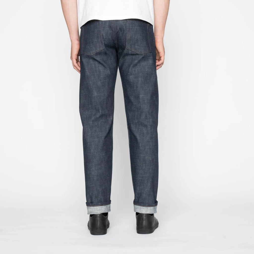 Naked & Famous Denim - Easy Guy - Greencast Slub Stretch Selvedge