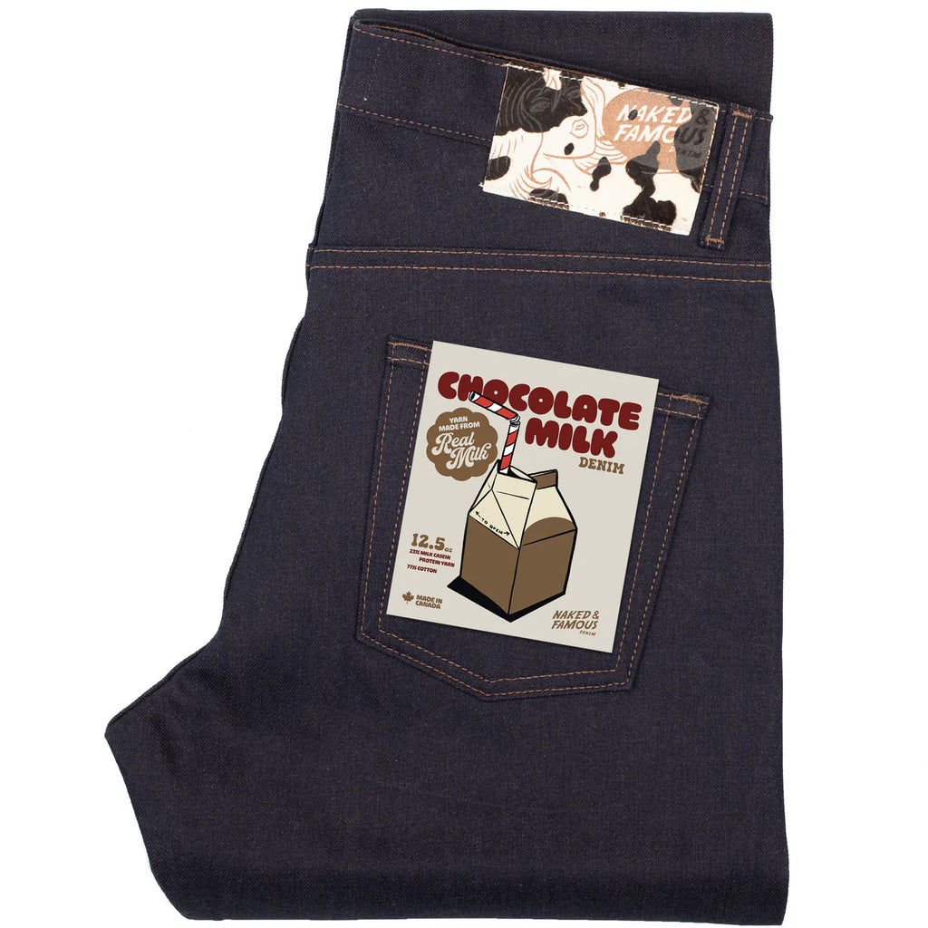 Naked & Famous Denim - True Guy - Chocolate Milk Selvedge