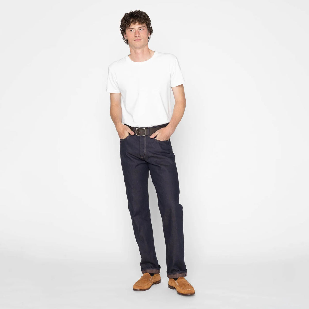 Naked & Famous Denim - True Guy - Chocolate Milk Selvedge