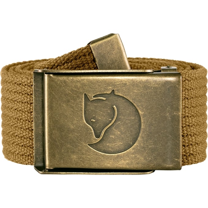 Fjallraven - Canvas Brass Belt 4cm