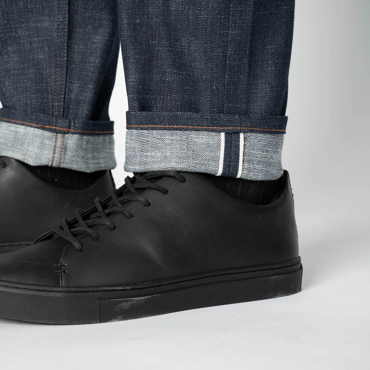 Naked & Famous Denim - Easy Guy - Greencast Slub Stretch Selvedge