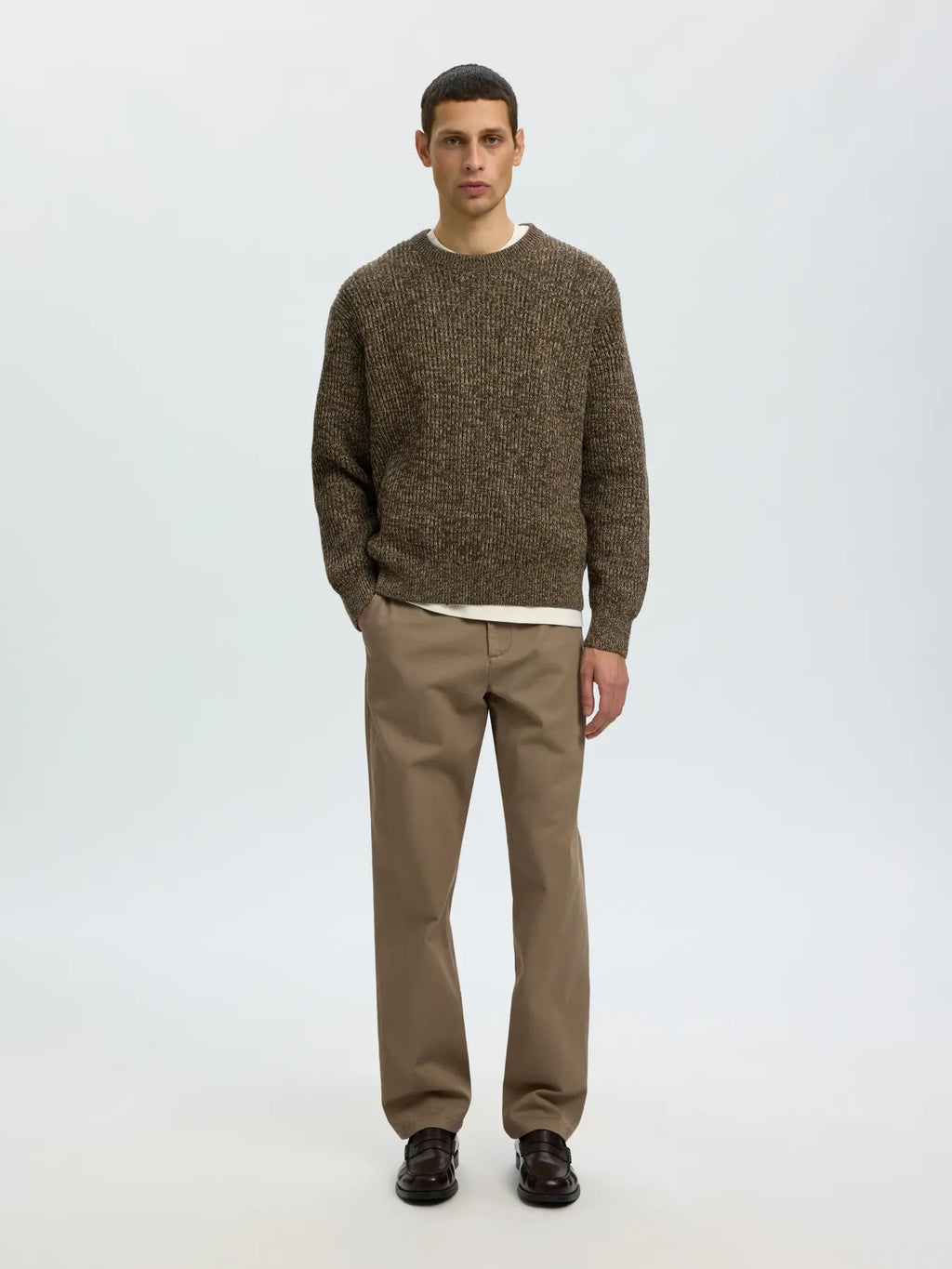 Selected STRAIGHT MILES TWILL PANT 196