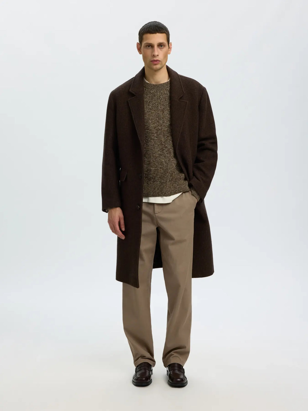 Selected STRAIGHT MILES TWILL PANT 196