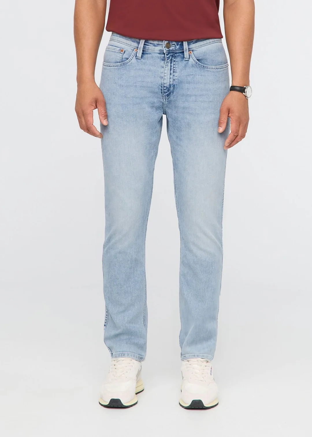Duer - Performance Denim - Athletic Taper - Desert Stone Blue