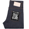 Naked & Famous Denim - Easy Guy - Dia De Los Muertos Selvedge