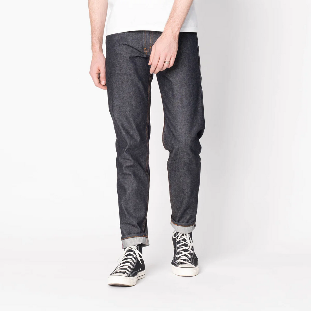 Naked & Famous Denim - Easy Guy - Dia De Los Muertos Selvedge