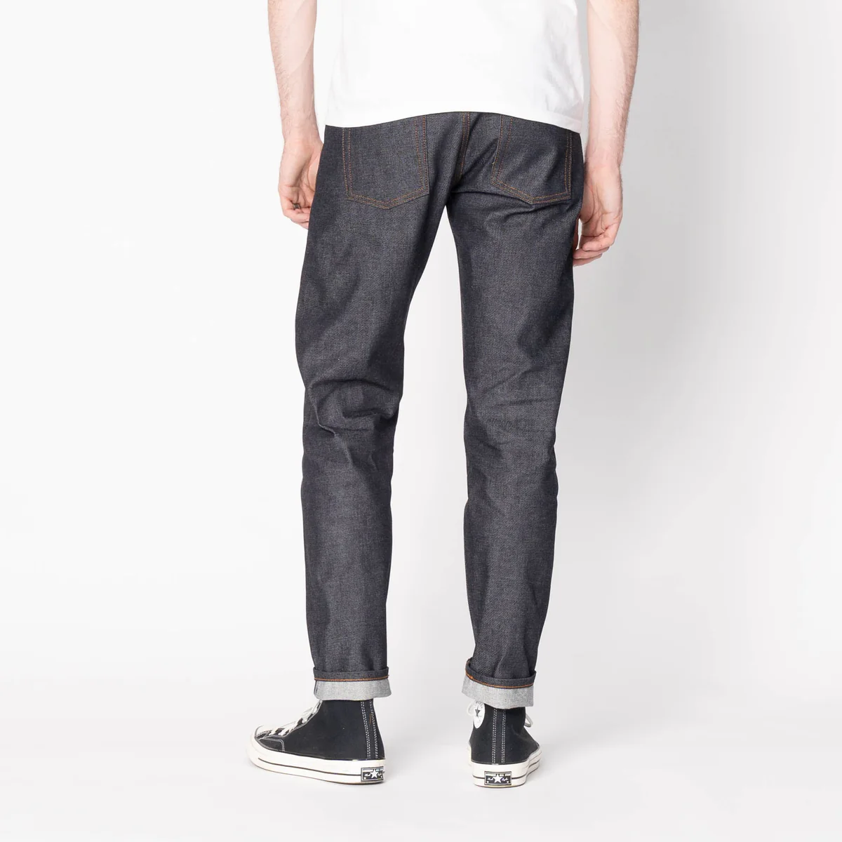 Naked & Famous Denim - Easy Guy - Dia De Los Muertos Selvedge