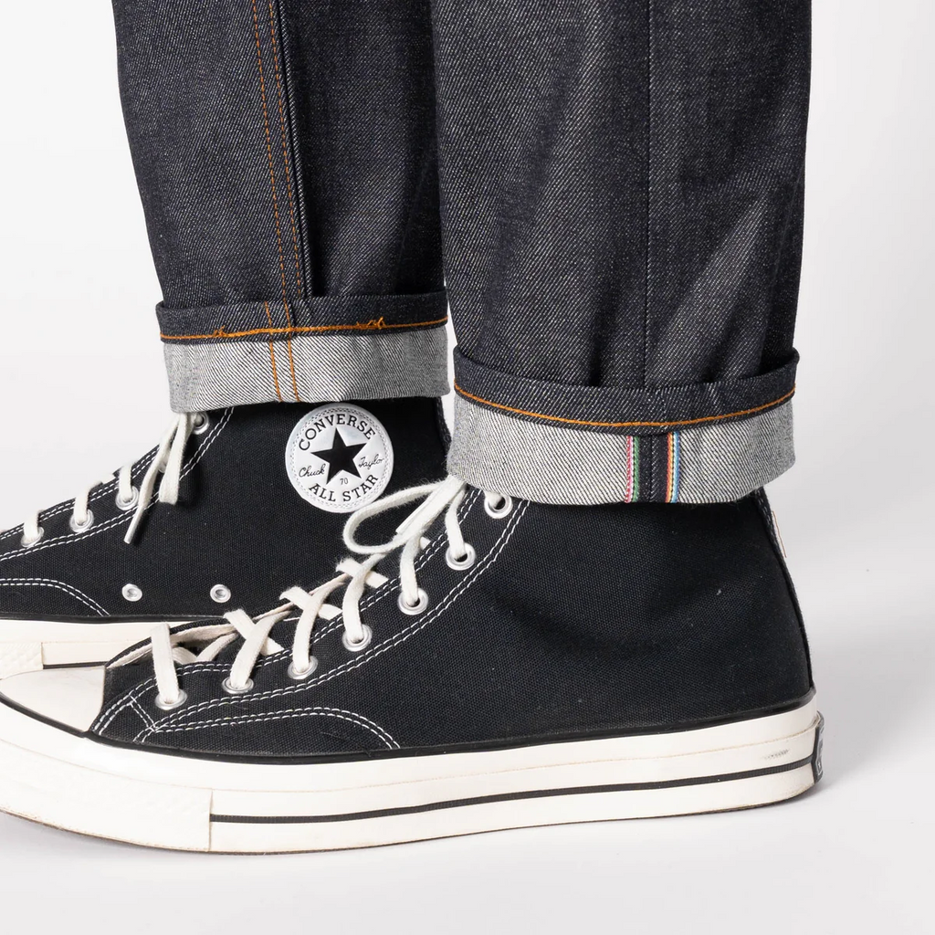 Naked & Famous Denim - Easy Guy - Dia De Los Muertos Selvedge