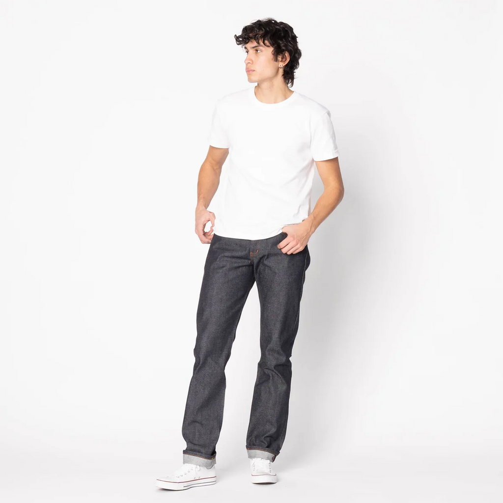 Naked & Famous Denim - Weird Guy - Dia De Los Muertos Selvedge