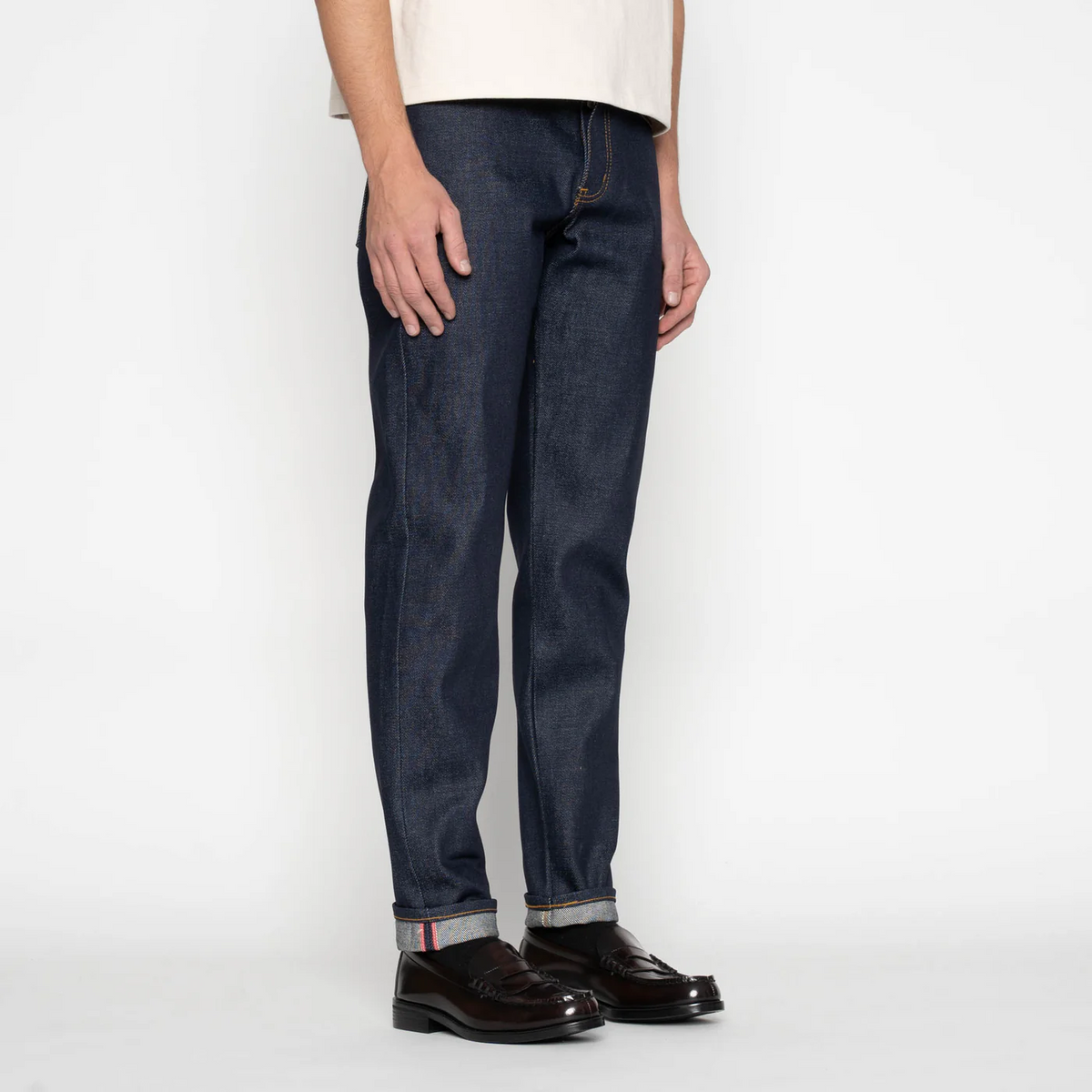 Naked & Famous Denim - Easy Guy - Dirty Elephant 14 Selvedge