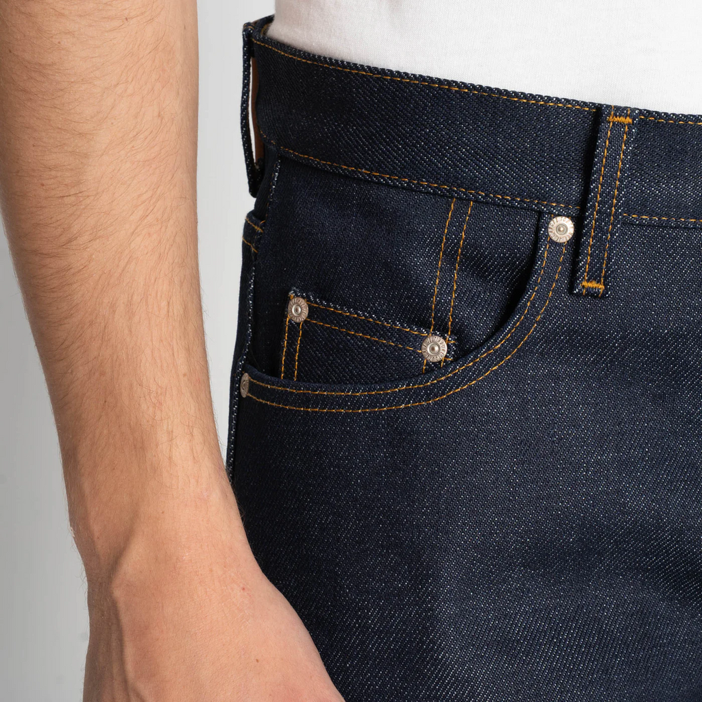 Naked & Famous Denim - Easy Guy - Dirty Elephant 14 Selvedge