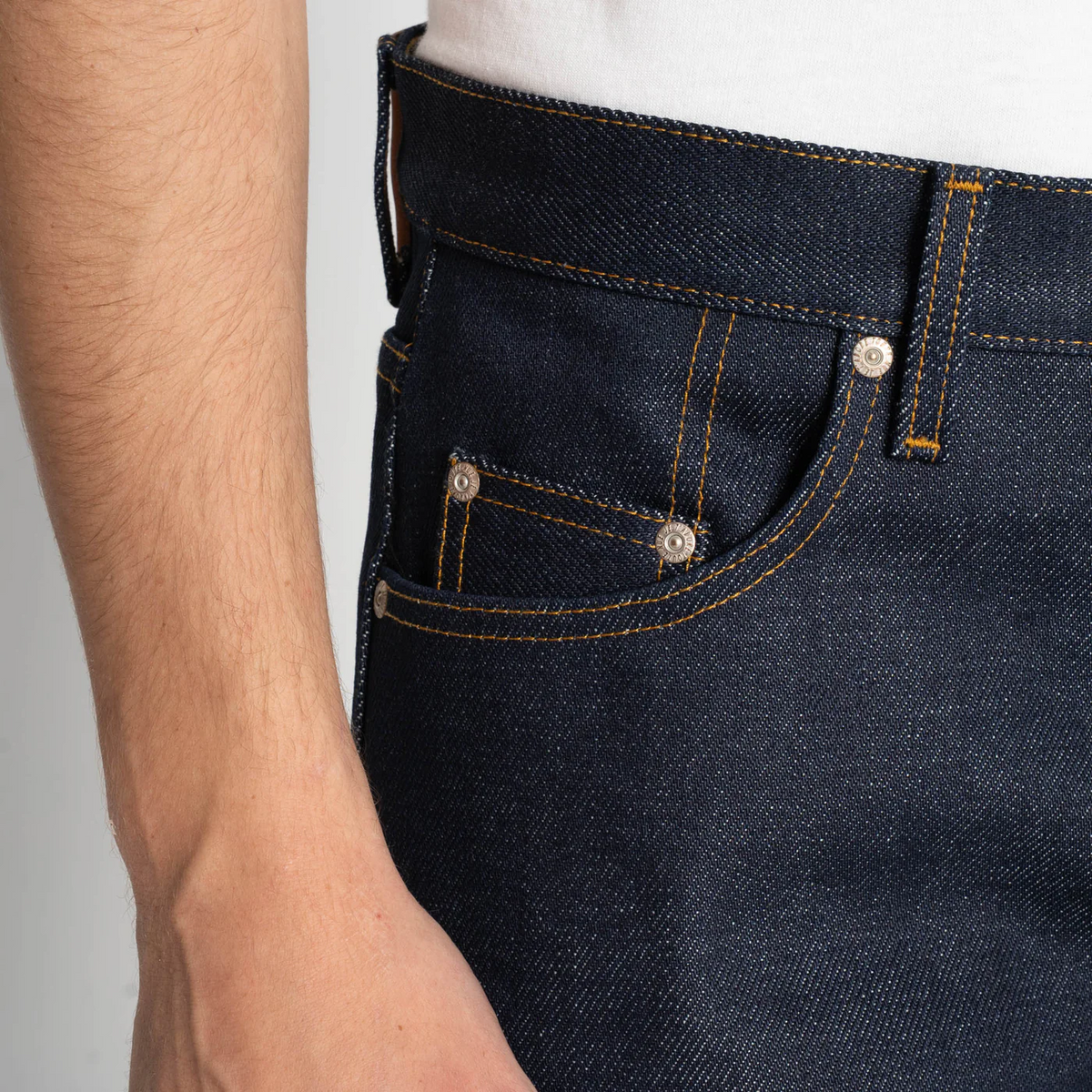 Naked & Famous Denim - Easy Guy - Dirty Elephant 14 Selvedge