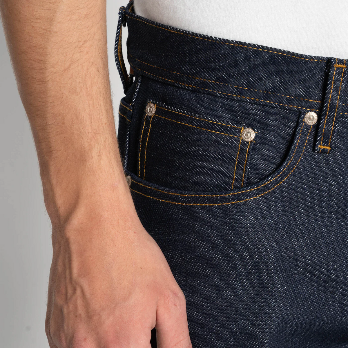 Naked & Famous Denim - Weird Guy - Dirty Elephant 14 Selvedge