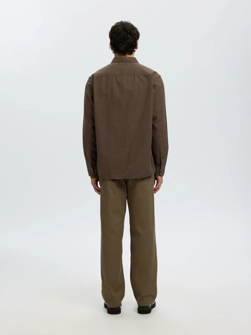 SELECTED - NOAH BRUSH TWIST SHIRT