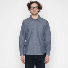 Load image into Gallery viewer, Unbranded  Work Shirt - Selvedge Chambray - Blue