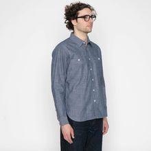 Load image into Gallery viewer, Unbranded  Work Shirt - Selvedge Chambray - Blue