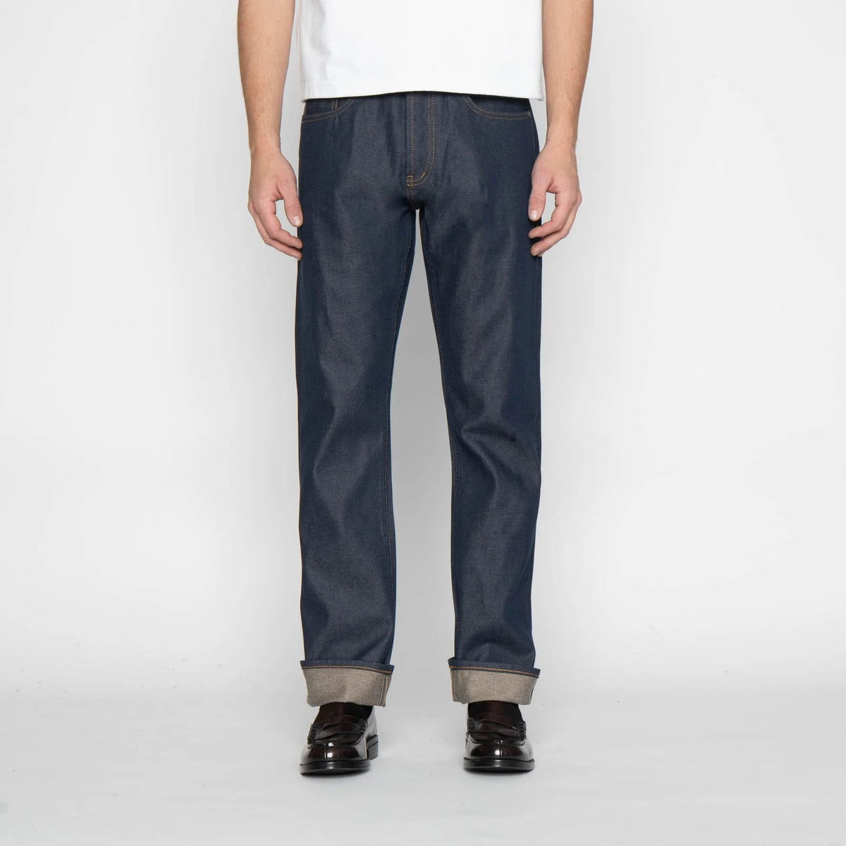 Unbranded - Relaxed Straight Fit - 14.5 oz. Indigo Selvedge