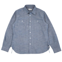 Load image into Gallery viewer, Unbranded  Work Shirt - Selvedge Chambray - Blue