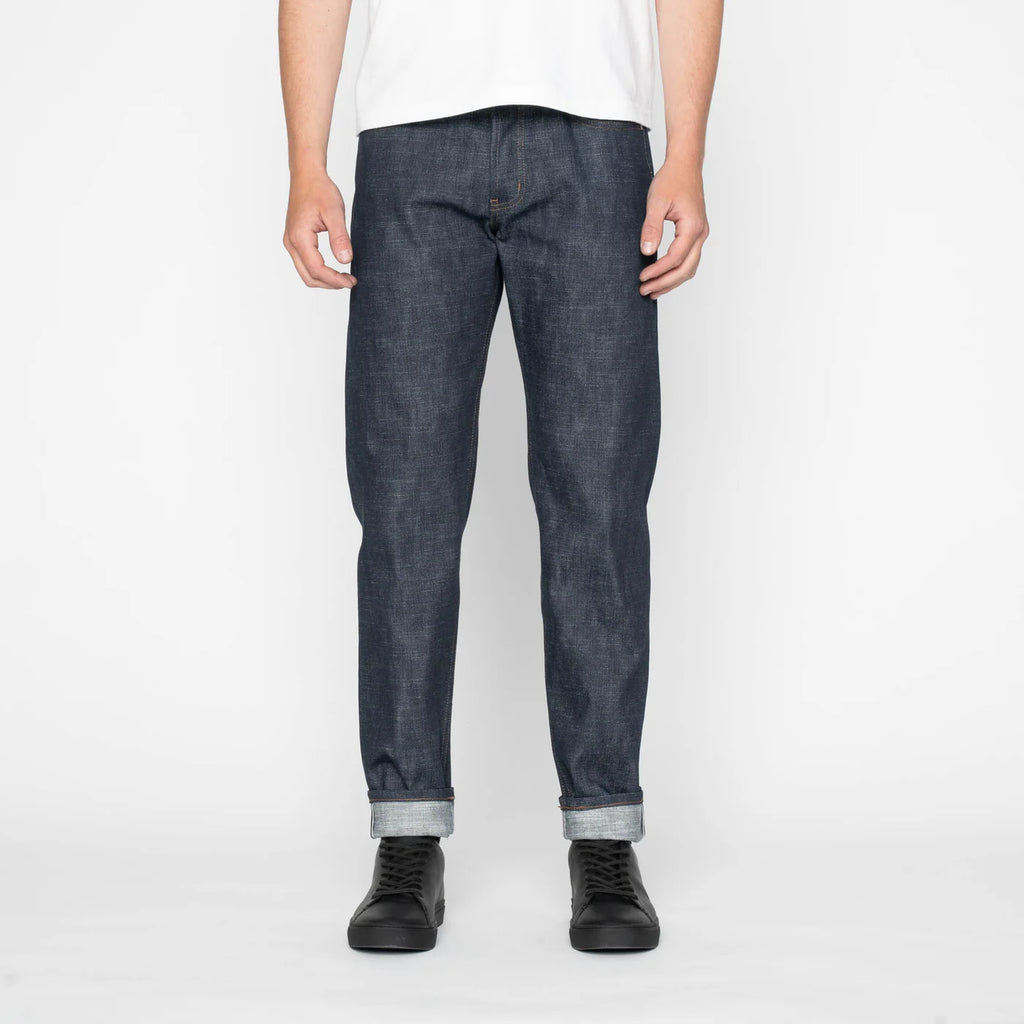 Naked & Famous Denim - Easy Guy - Greencast Slub Stretch Selvedge