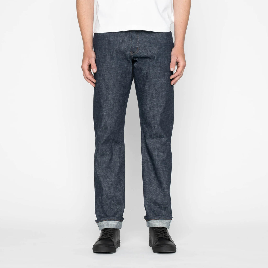 Naked & Famous Denim - True Guy - Greencast Slub Stretch Selvedge