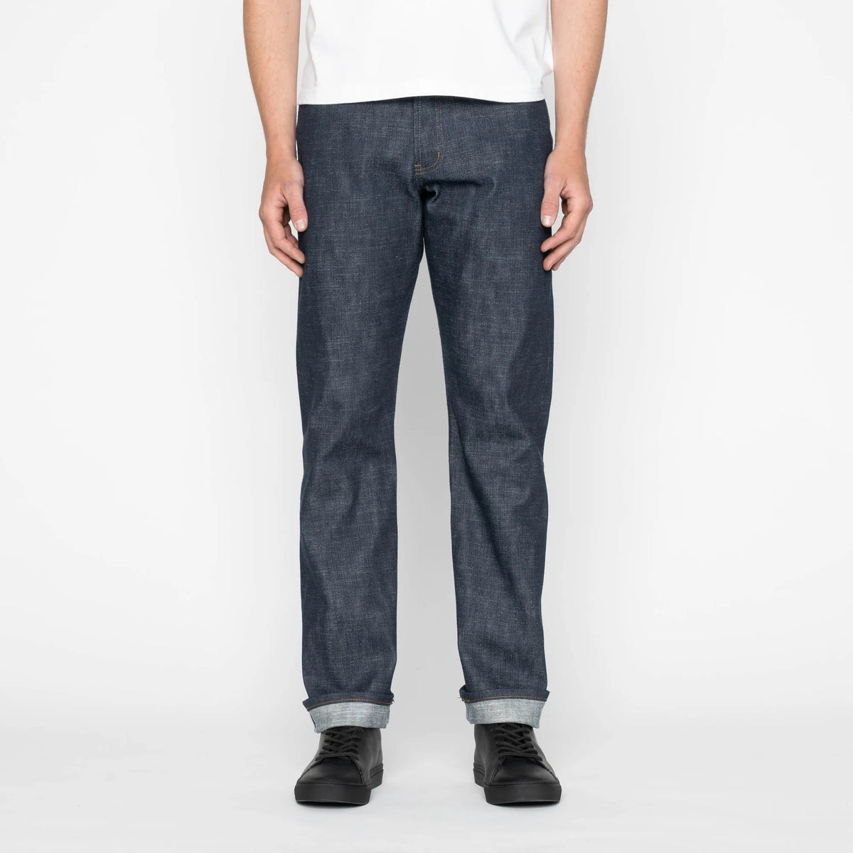 Naked & Famous Denim - True Guy - Greencast Slub Stretch Selvedge