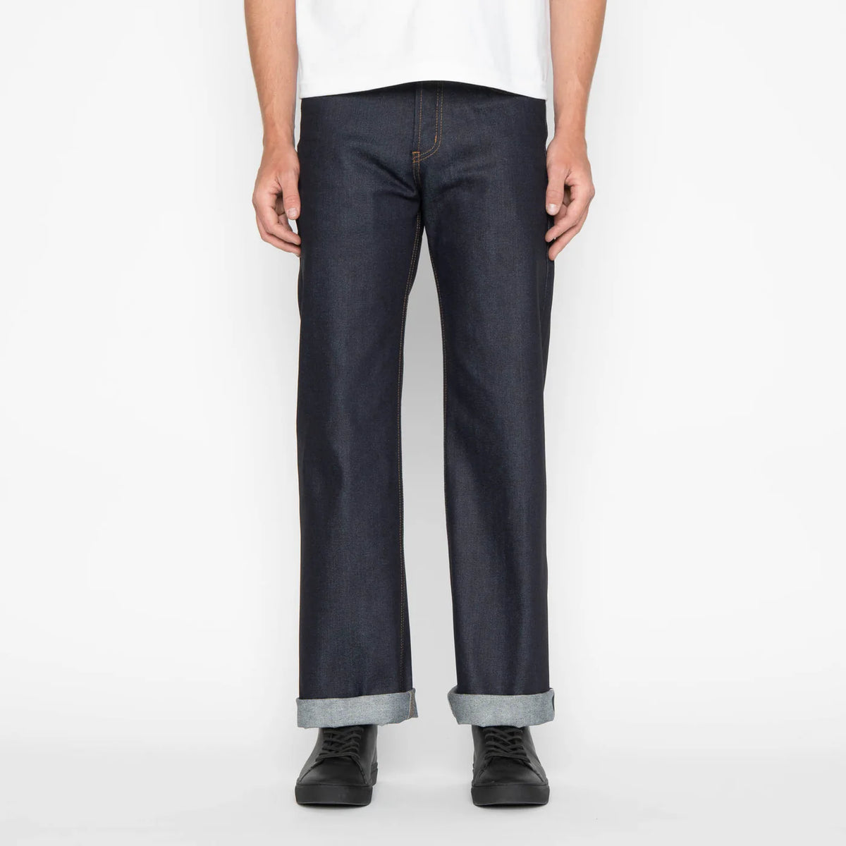 Naked & Famous Denim - Strong Guy - Nightshade Stretch Selvedge