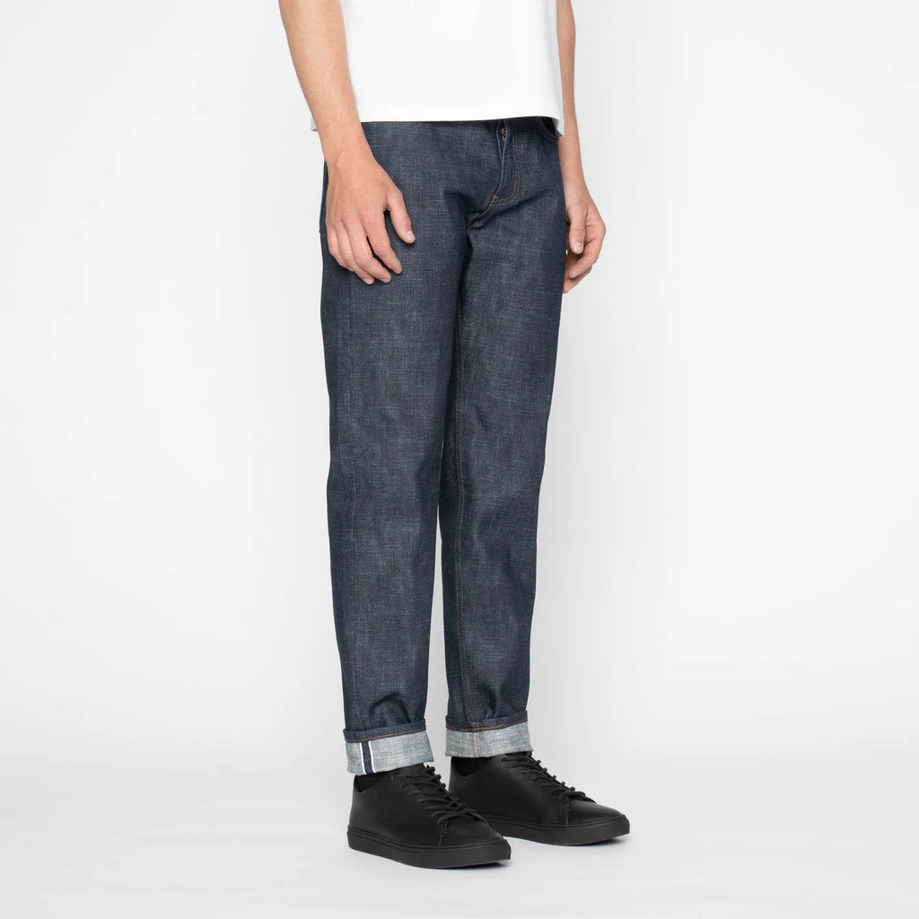 Naked & Famous Denim - Easy Guy - Greencast Slub Stretch Selvedge
