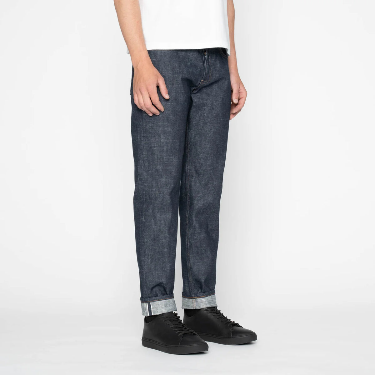 Naked & Famous Denim - Easy Guy - Greencast Slub Stretch Selvedge
