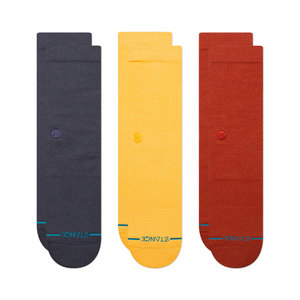 Stance - Icon Crew Socks 3 Pack