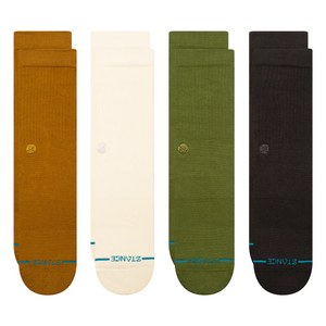 Stance - Icon Crew Socks 4 Pack