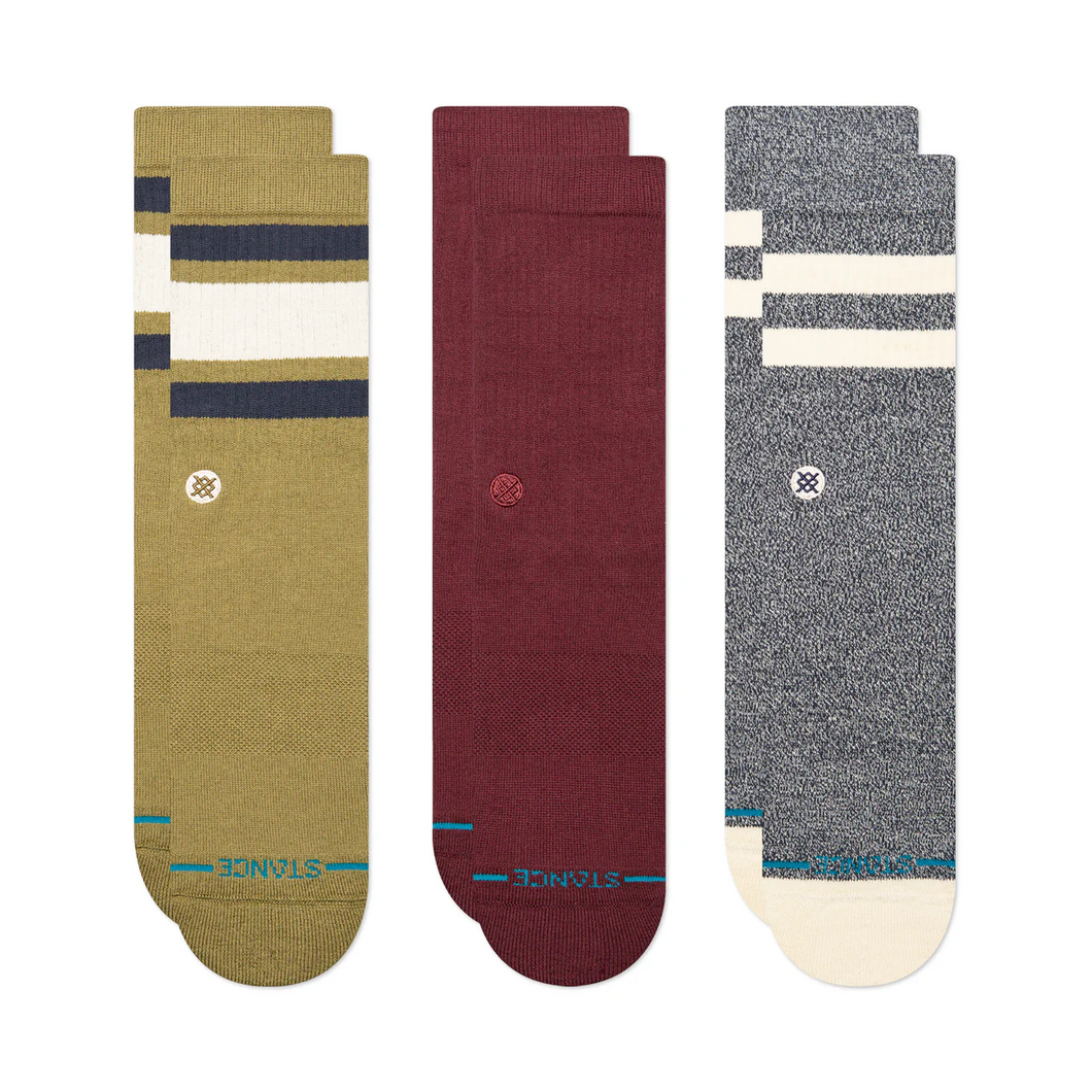 Stance - Icon Crew Socks Mixed 3 Pack