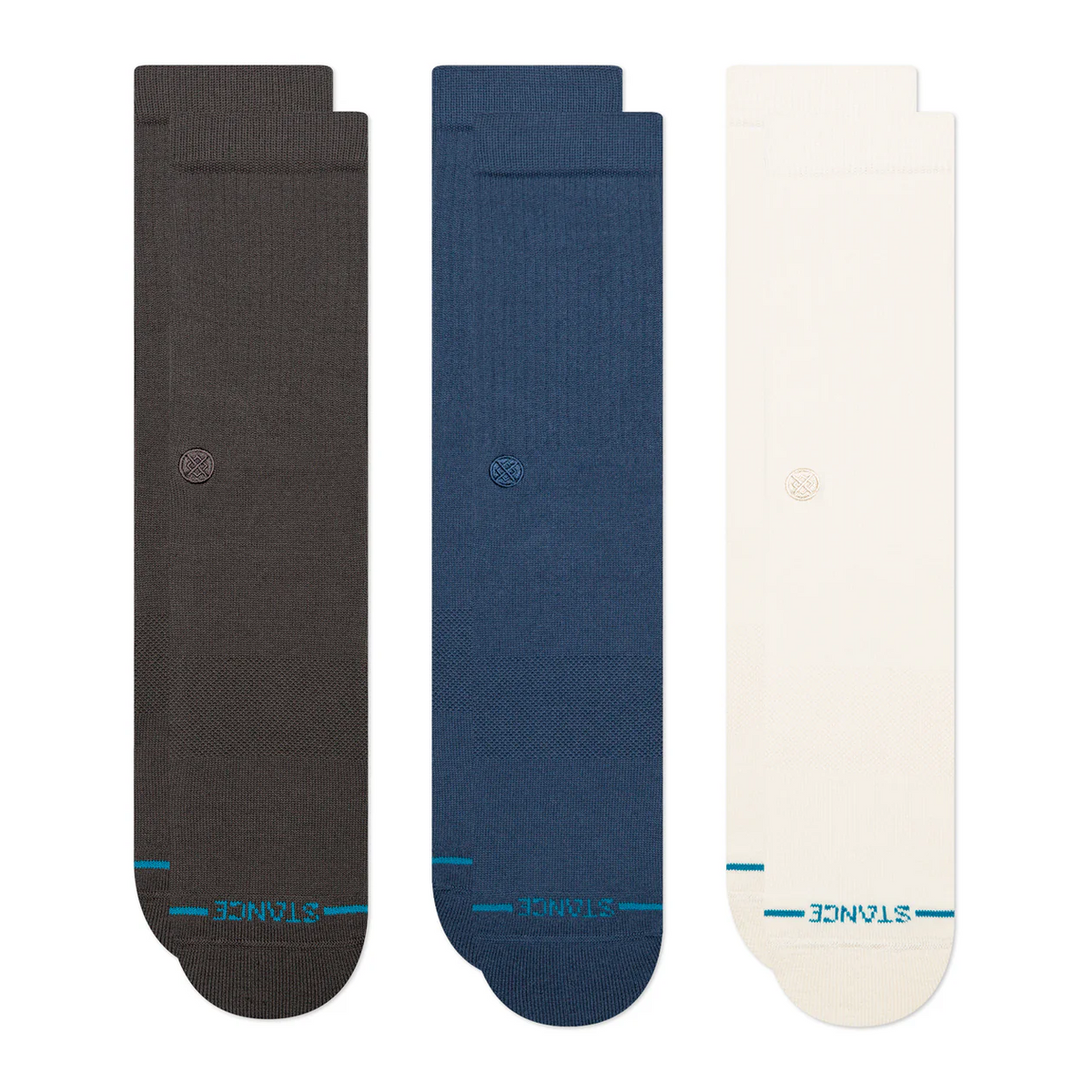 Stance - Icon Crew Socks 3 Pack