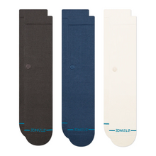 Load image into Gallery viewer, Stance - Icon Crew Socks 3 Pack