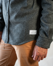 Load image into Gallery viewer, Anian - Modern Melton Wool Overshirt