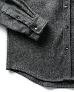 Anian - Modern Melton Wool Overshirt