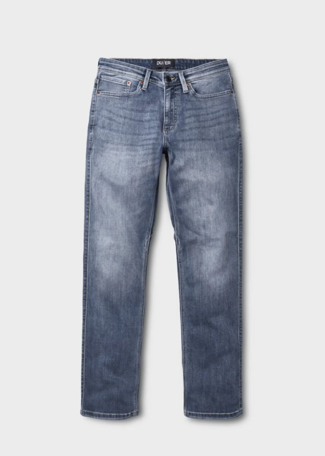 Duer - Performance Denim Straight Fit - Vintage Indigo