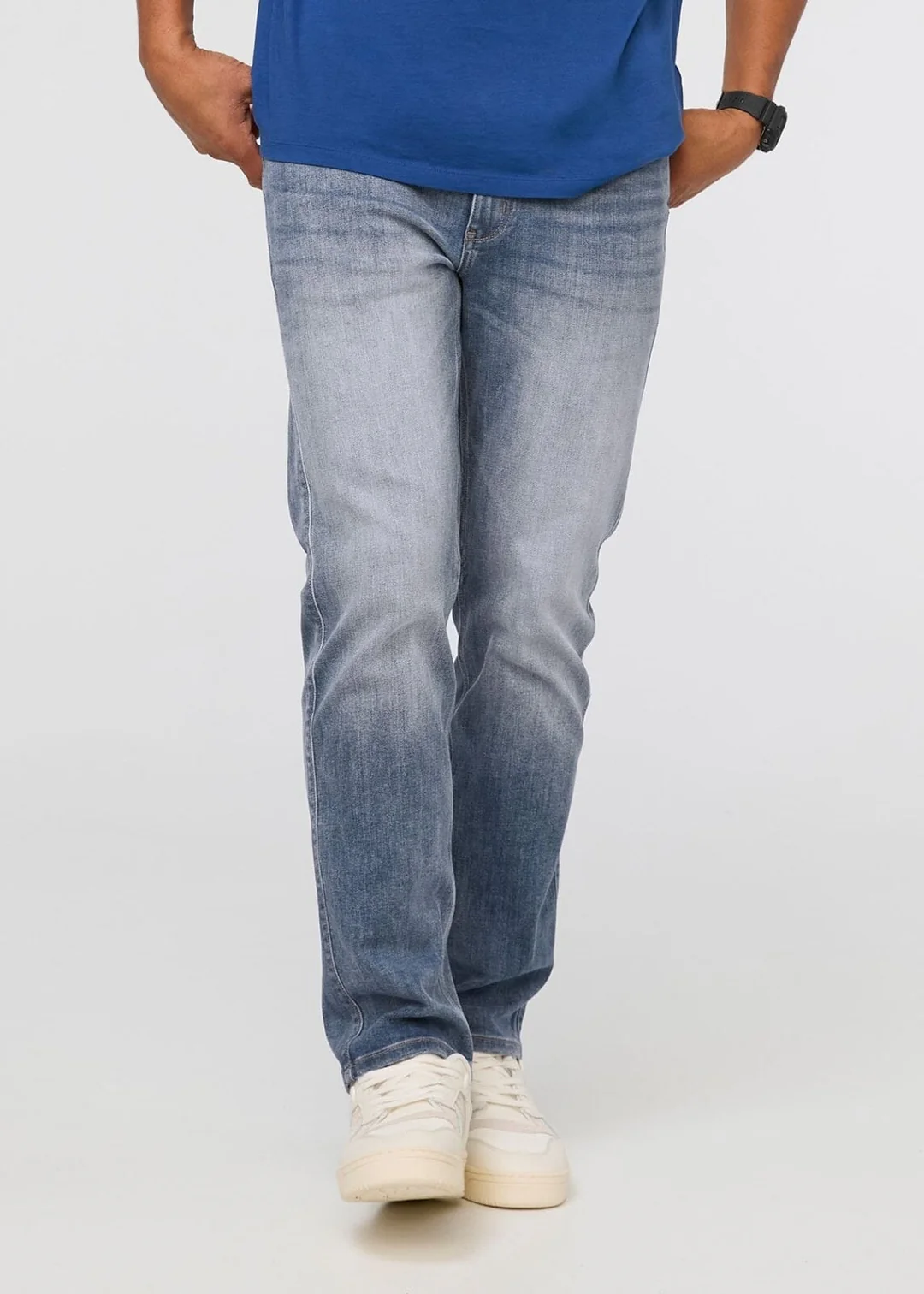 Duer - Performance Denim Straight Fit - Vintage Indigo