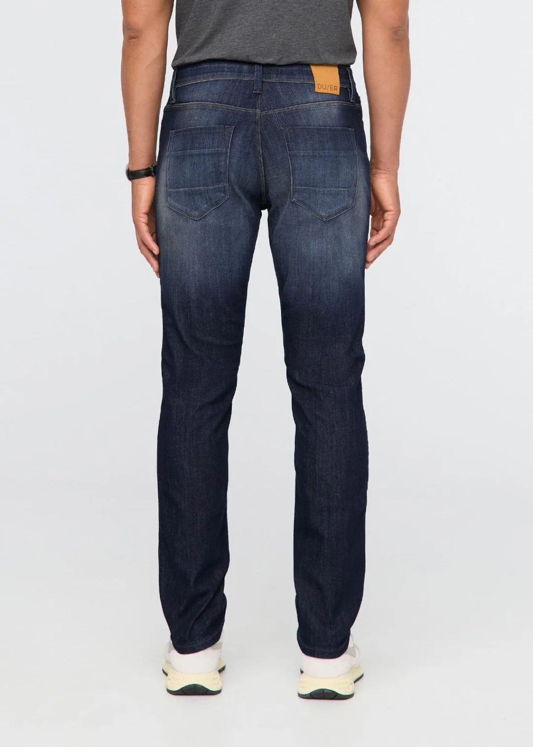 Duer - Performance Denim - Athletic Taper - Nostalgia Blue