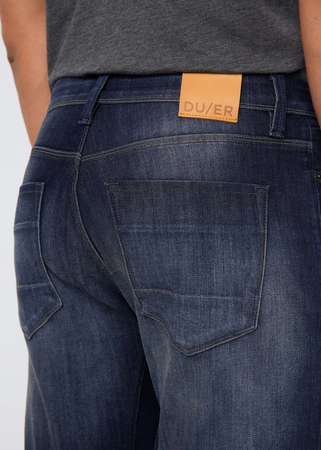 Duer - Performance Denim - Athletic Taper - Nostalgia Blue