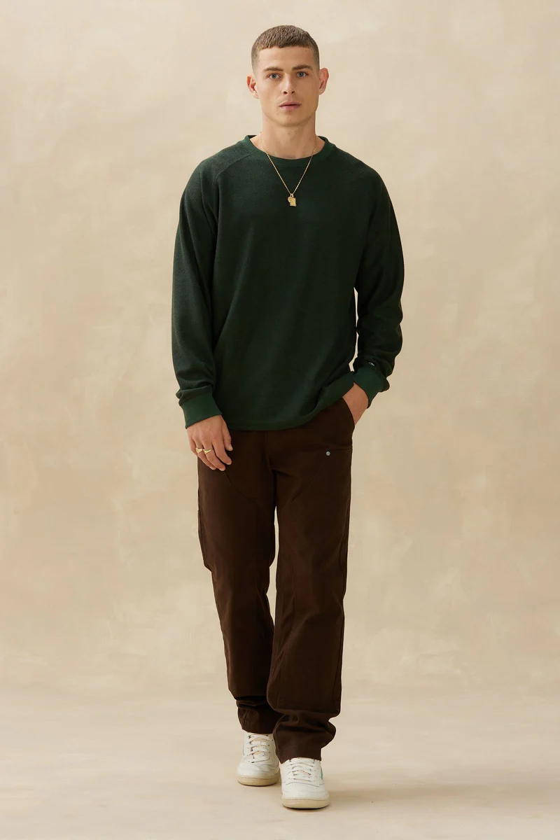 Kuwalla-Tee - Marled Thermal Sweater