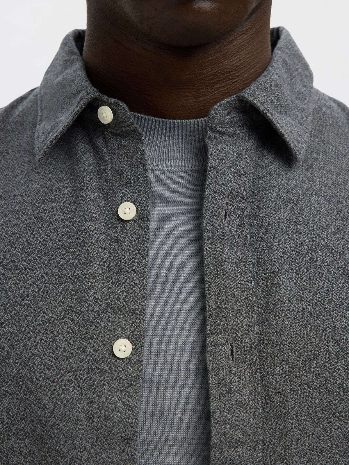 Selected - Noah Brushed Twist Shirt
