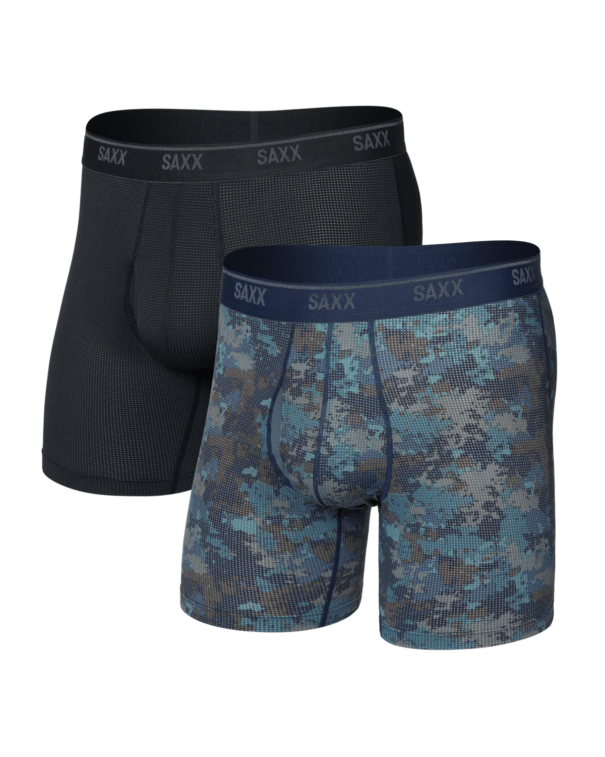 Saxx - Quest Quick-Dry Mesh Boxer Brief - 2 Pack