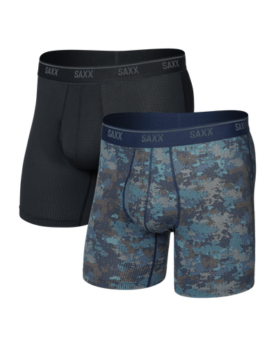 Saxx - Quest Quick-Dry Mesh Boxer Brief - 2 Pack