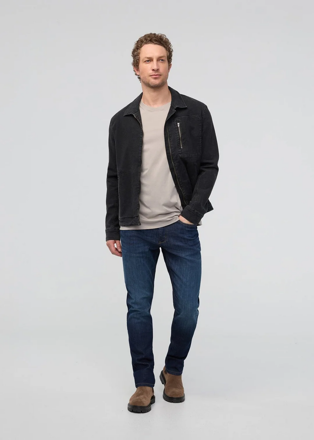 Duer - Performance Denim - Athletic Taper - Marina Blue
