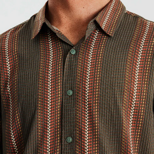 Roark - Bless Up Shirt - Herringbone Military