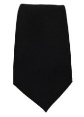 DiBi - Solid Matte Black Tie