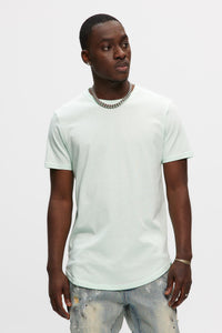 Kuwalla Tee - Eazy Scoop Tee - Dusty Aqua