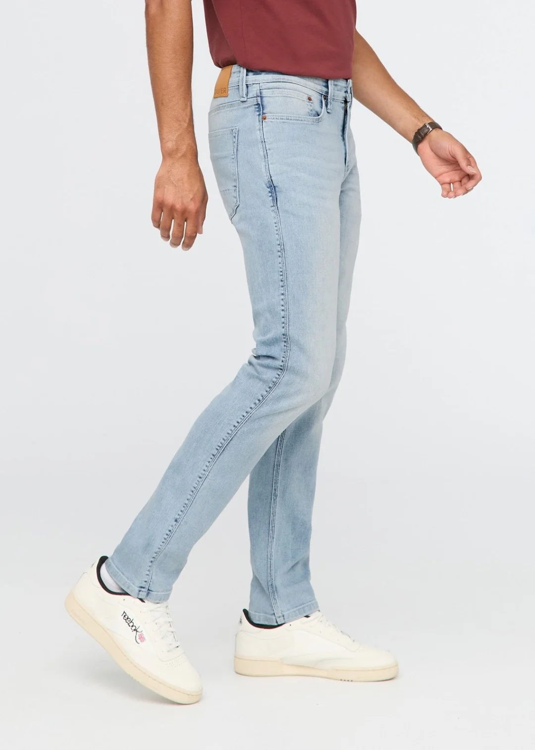 Duer - Performance Denim - Slim Taper - Desert Stone
