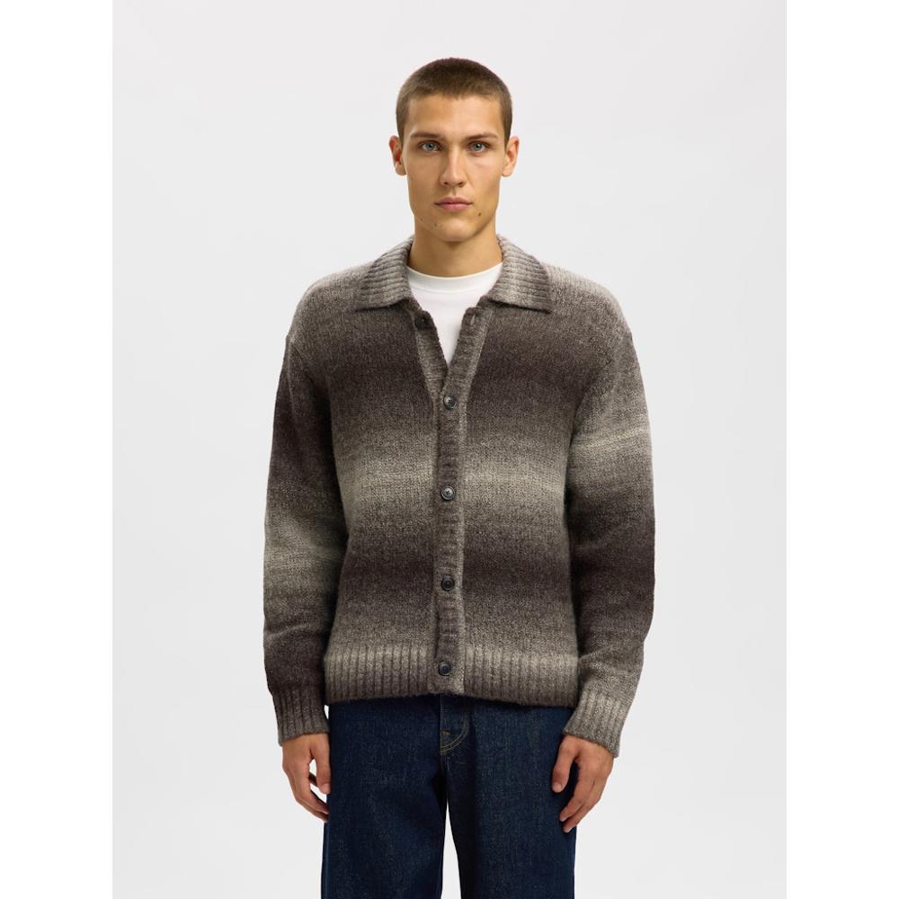 Selected - Gaard Knit Polo Cardigan
