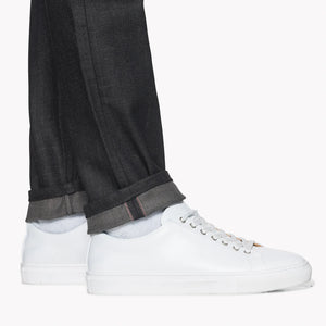 Naked & Famous - Easy Guy - Black X Grey Stretch Selvedge